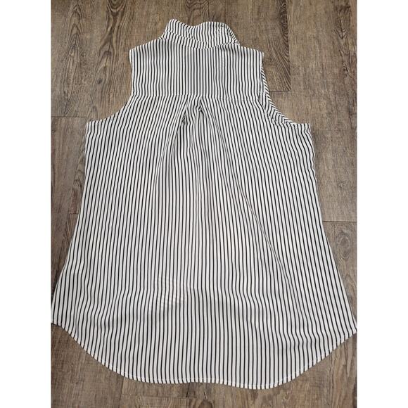 Banana Republic & Express Semi Sheer Sleeveless Tank Top Shirt Blouses Medium - Picture 4 of 6